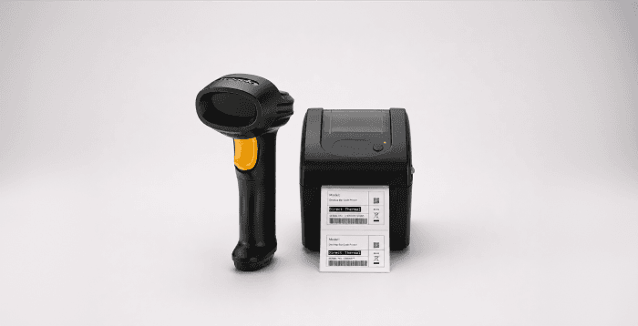 Thermal Printer (Wireless) + Barcode Scanner