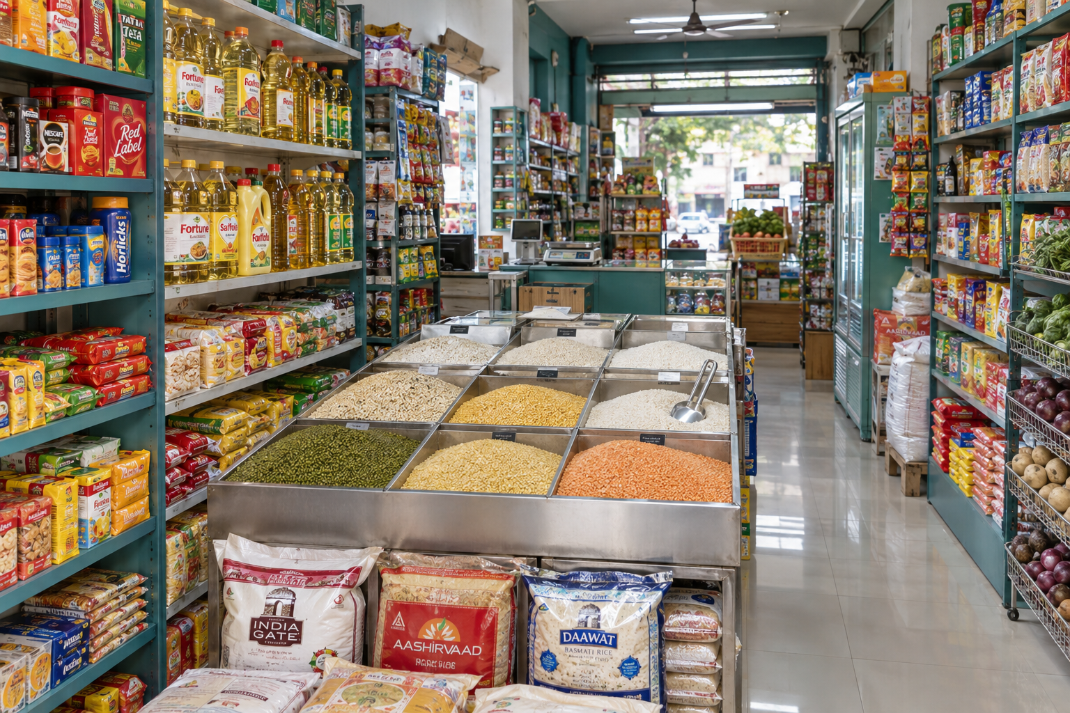 Kirana & Grocery Stores
